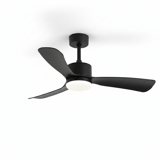FAN LIGHT FL2302 BLACK (42 inch)