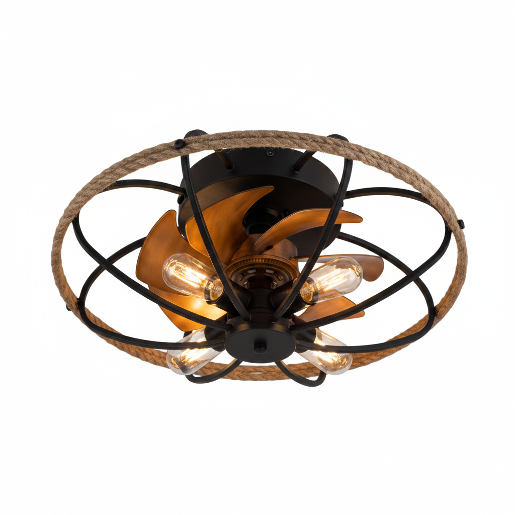 FAN LIGHT FL2101 WOOD