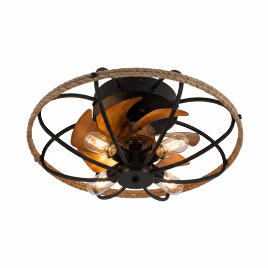 FAN LIGHT FL2101 WOOD
