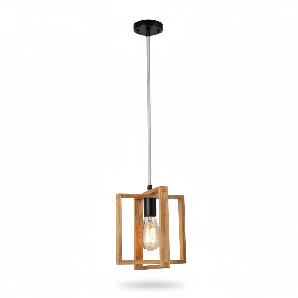 DINING LAMP D6301 WOOD