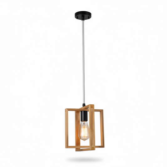 DINING LAMP D6301 WOOD
