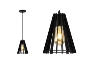 DINING LAMP D6302/1 BLACK