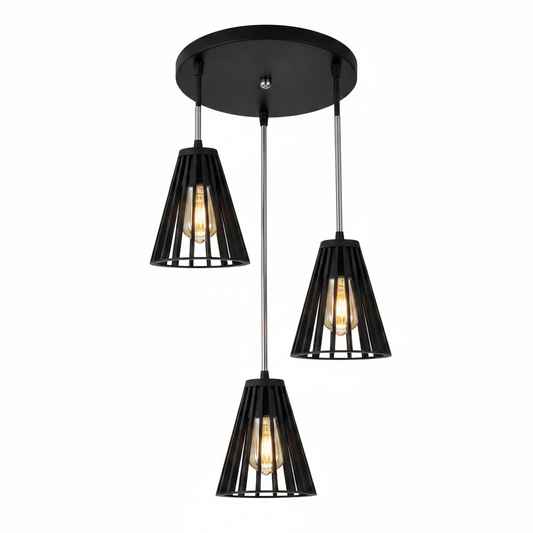 DINING LAMP D6302/3 BLACK