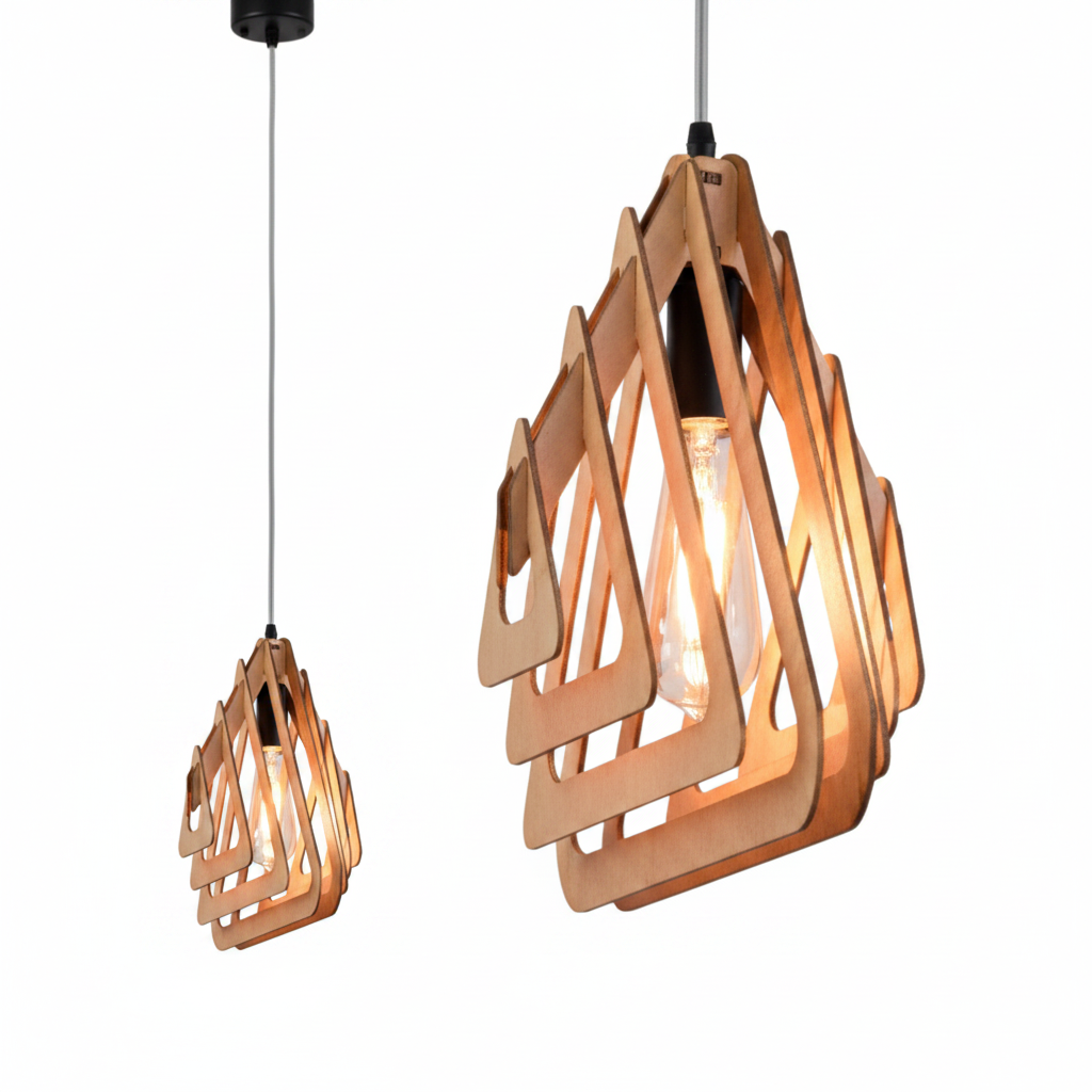 D6311 WOOD DINING LAMP