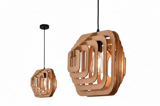 DINING LAMP D6314 WOOD