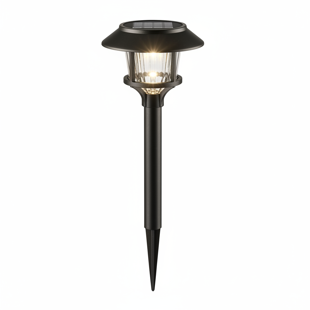 Solar Garden Light 9819 – Outdoor Solar Pathway Lamp Twin Pack | Model 9710