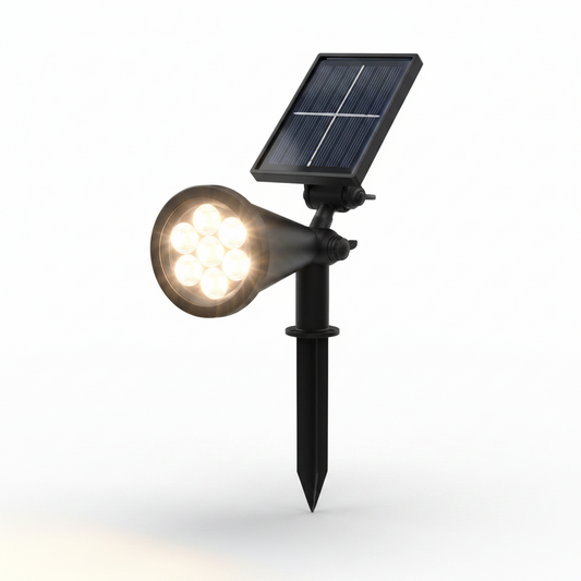 Solar Garden Light Warm White – 1200mAh Outdoor Solar Pathway Lamp | Y1-04