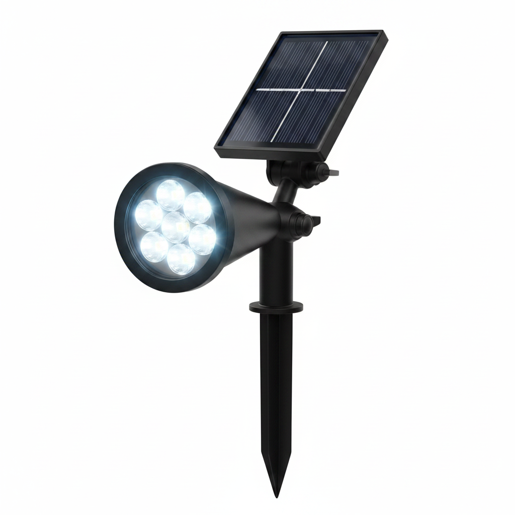 Solar Garden Light Cool White – 1200mAh Outdoor Solar Pathway Lamp | Y1-04