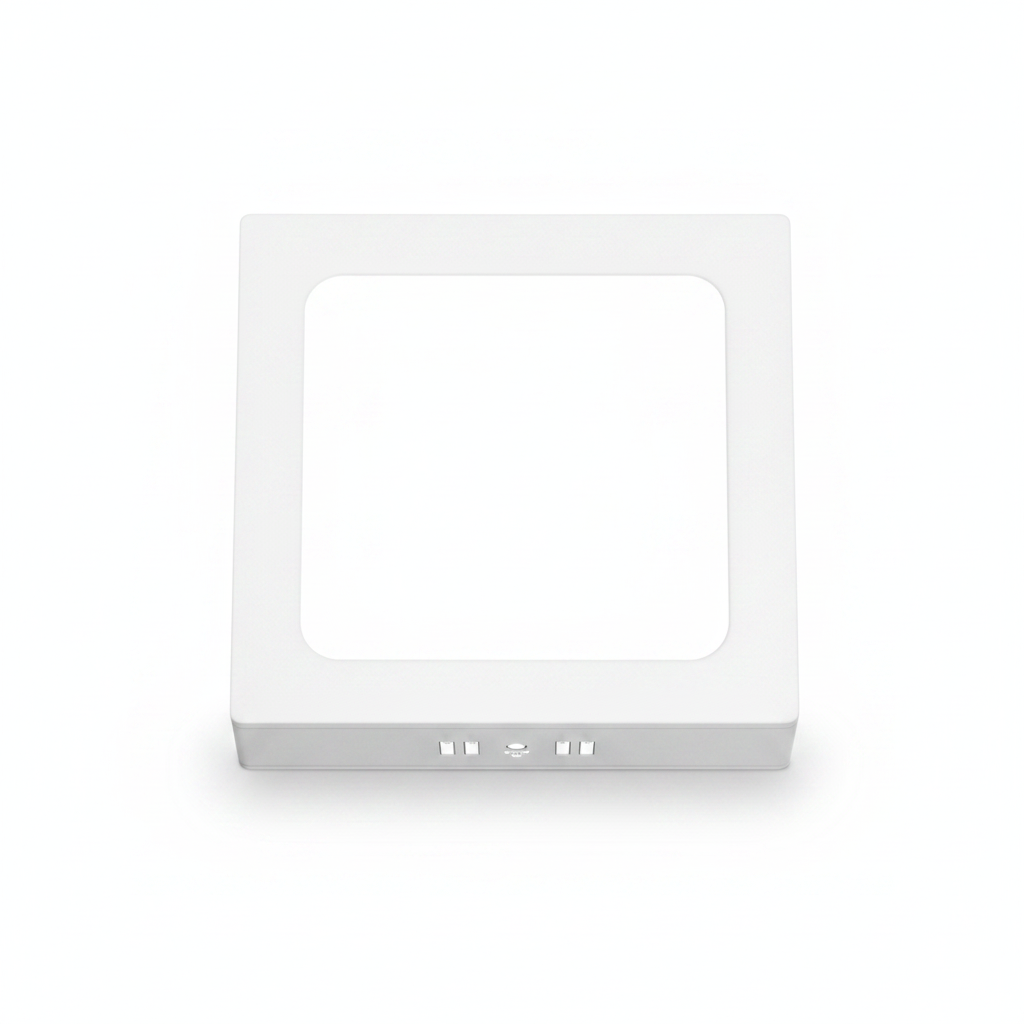 SURFACE PANEL LIGHT 12W SQ WHITE