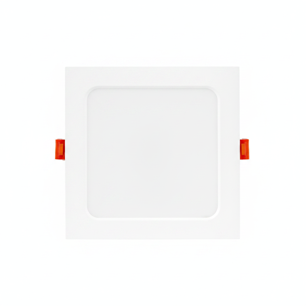 CONCEALED PANEL LIGHT 12W SQUARE COOL WHITE IP20 155MMX155MM 6500K