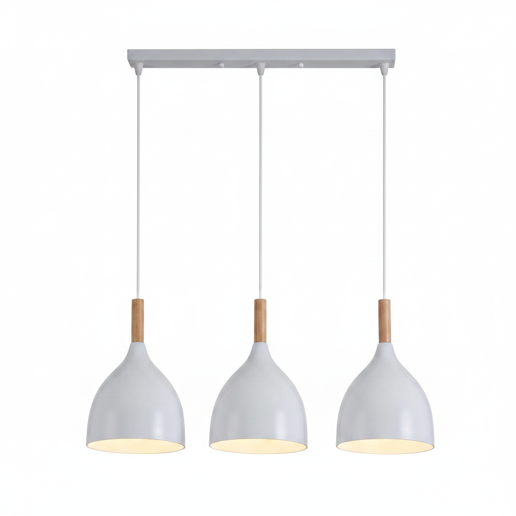 DINING LAMP 6006/3S BLACK / WHITE